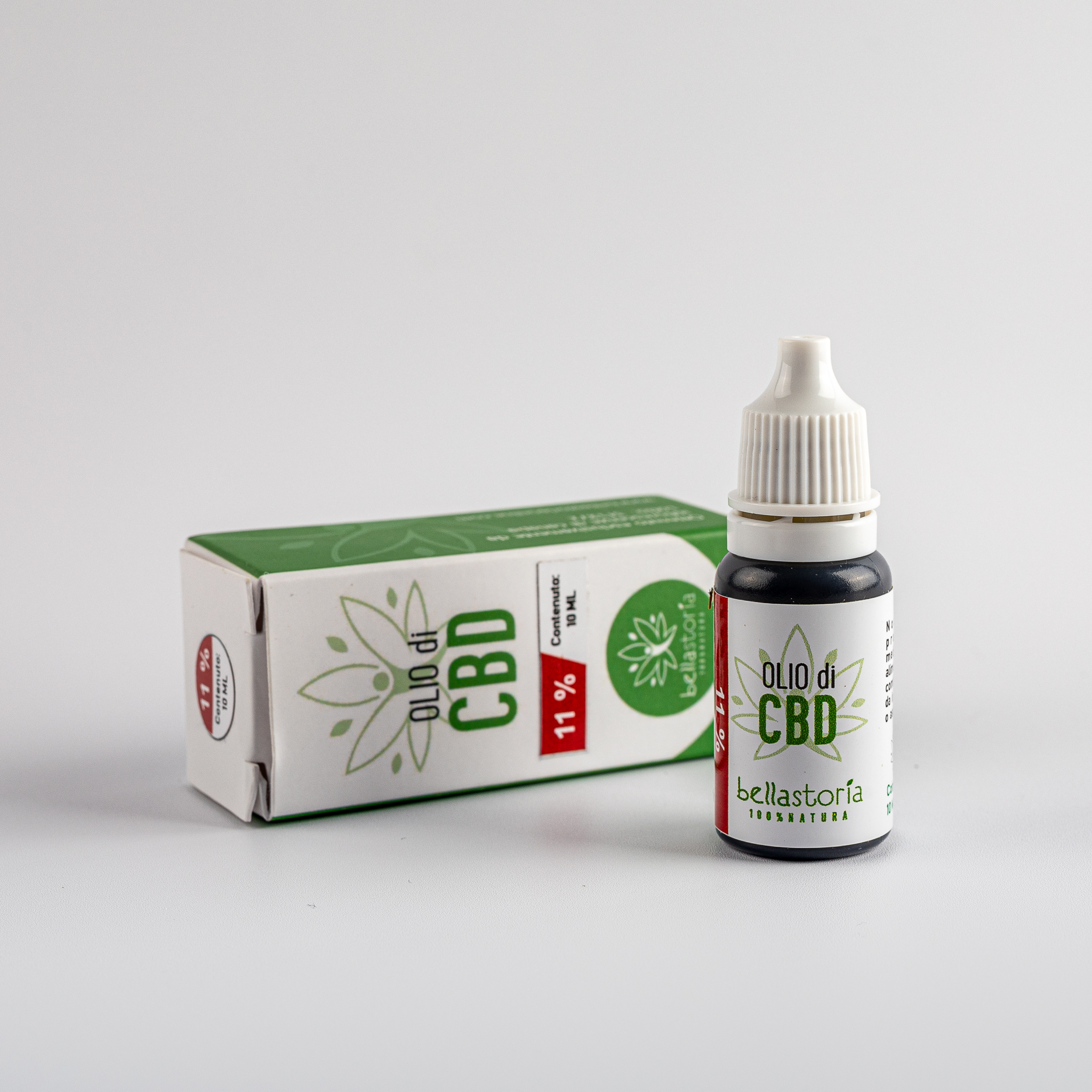 Olio CBD Full Spectrum BellaStoria 11% 10ml