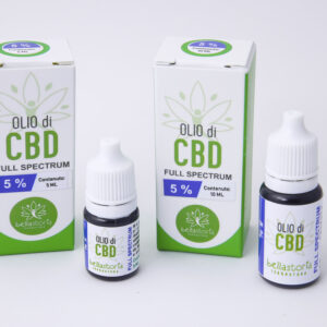 Olio CBD BellaStoria Full Spectrum 5% 10ml